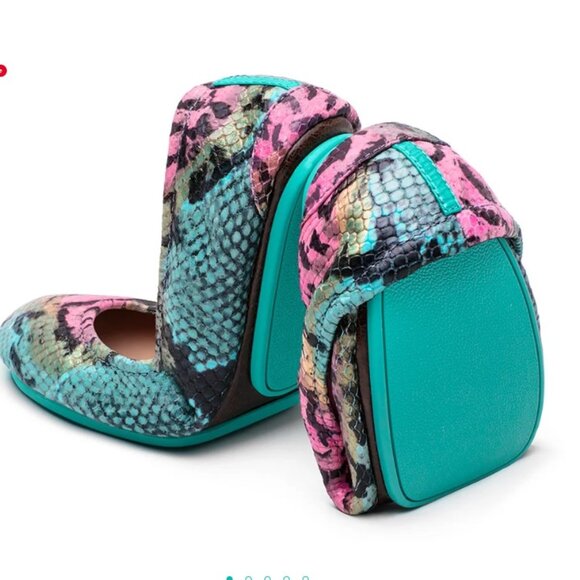 Tieks Special Edition Electric Snake Size 10 - Picture 1 of 6